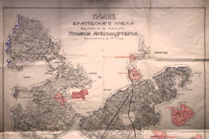 План брасовского имения Великого князя Михаила Александровича Романова