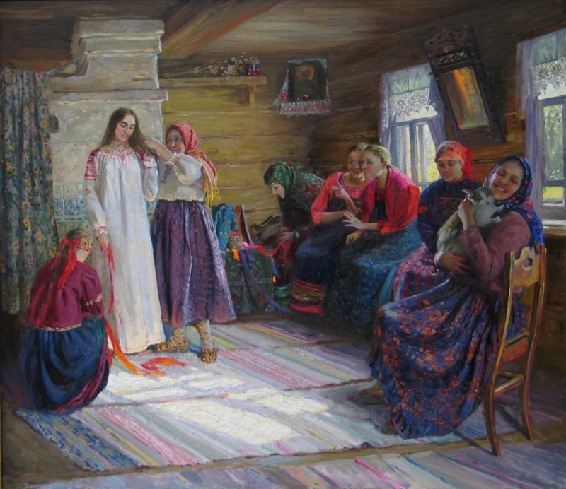 Антохина-Куракса Н.А. - Крестьянская свадьба, 2005 г.
